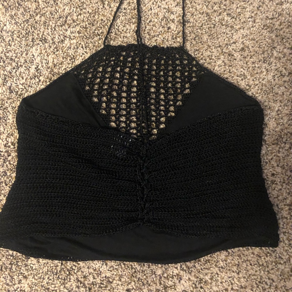 Adorable Halter knit top with matching skirt